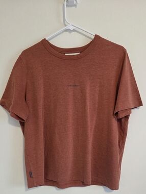 Icebreaker Short Sleeve Tee In Colour  Clay